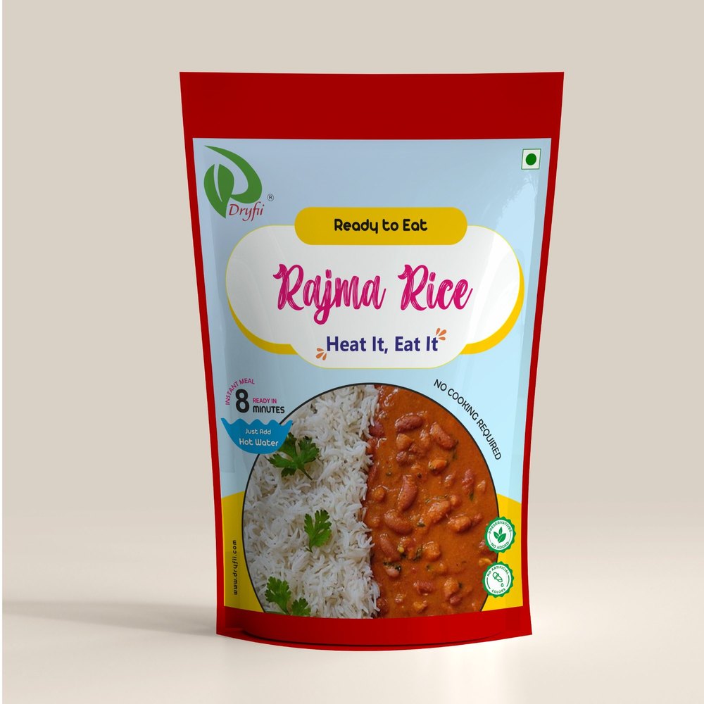 Dryfii Rajma Rice, 100 G, Packaging Type: Packet