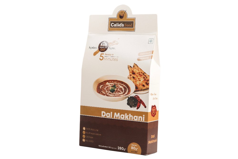 Ready to Eat Dal Makhani, Packaging: Packet