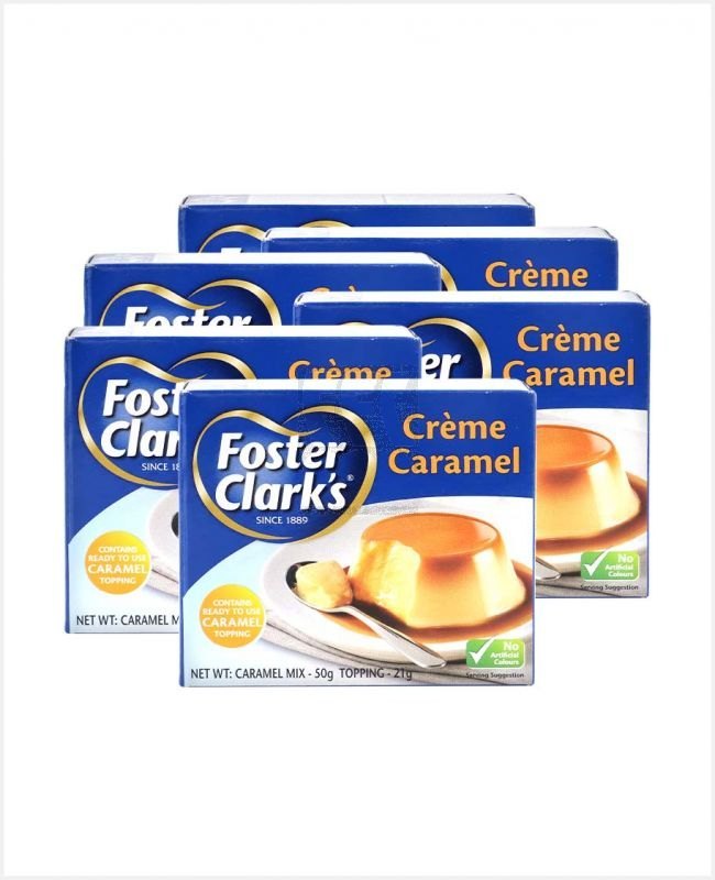 Foster Clarks Creme Caramel Mix and Topping, 71 g