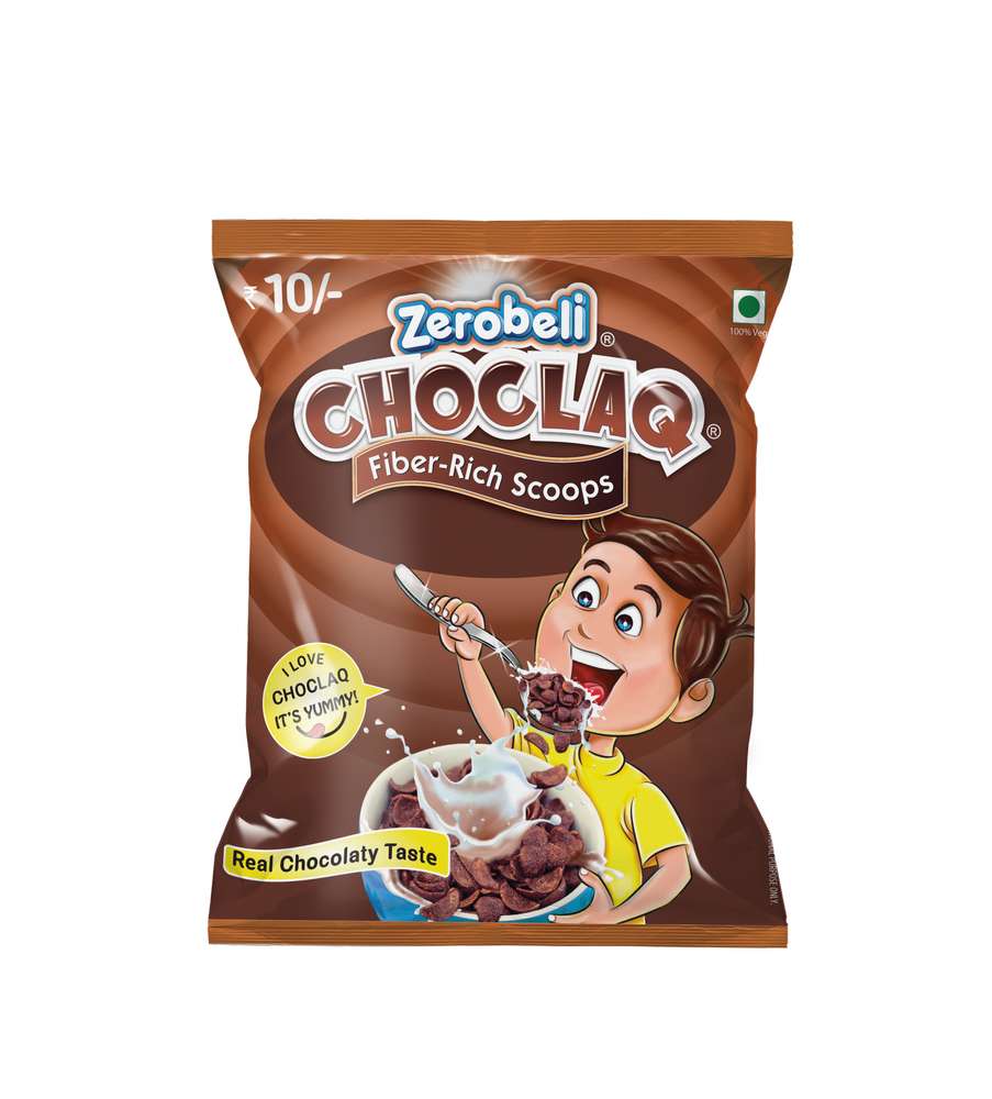 Chocolate Wheat Choco Flakes, Packaging Type: Pouch