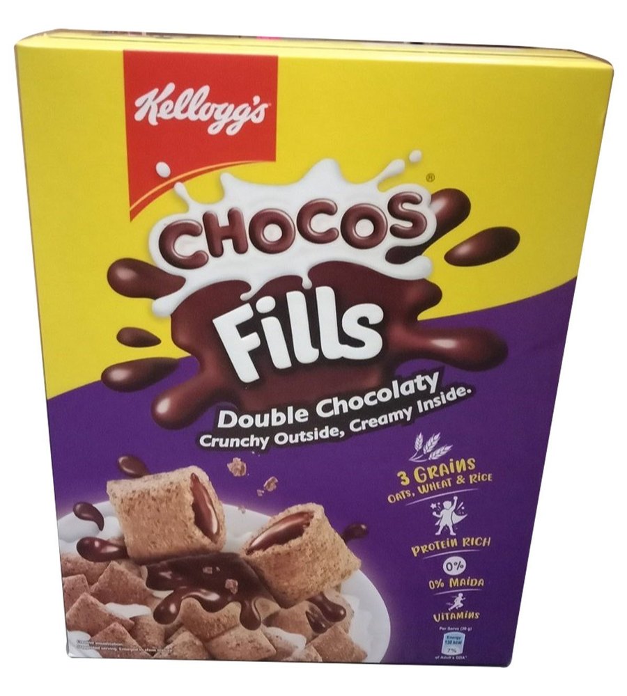 Chocolate 250g Kellogg\'s Choco Fills, Packaging Type: Box, Flakes