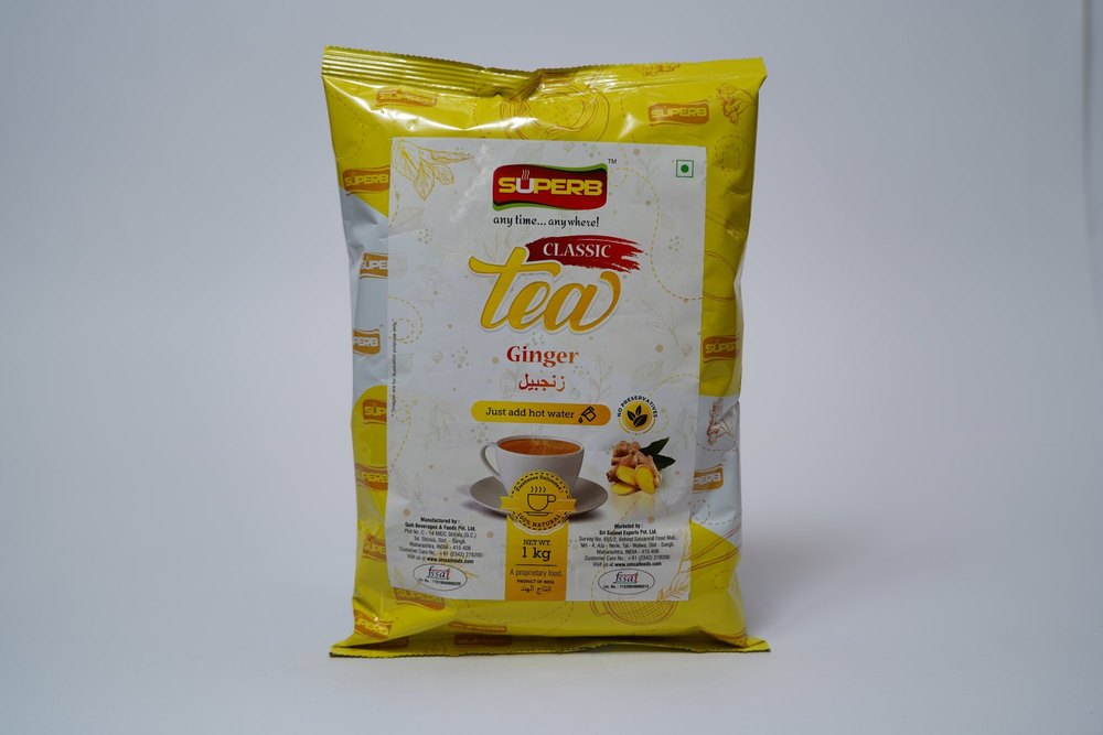 Superb Classic Ginger Chai Premix, Powder, Pack Size: 1 kg