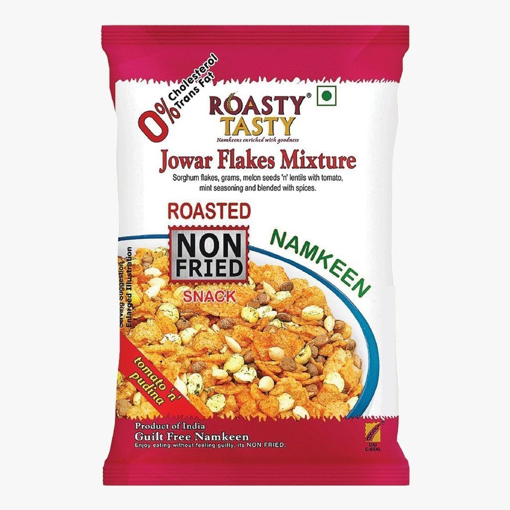 Roasty Tasty Jowar Flakes Mix, Packaging Size: 100 Grams