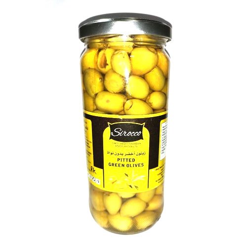 Sirocco Pitted Green Olive, Packaging Size: 450gm