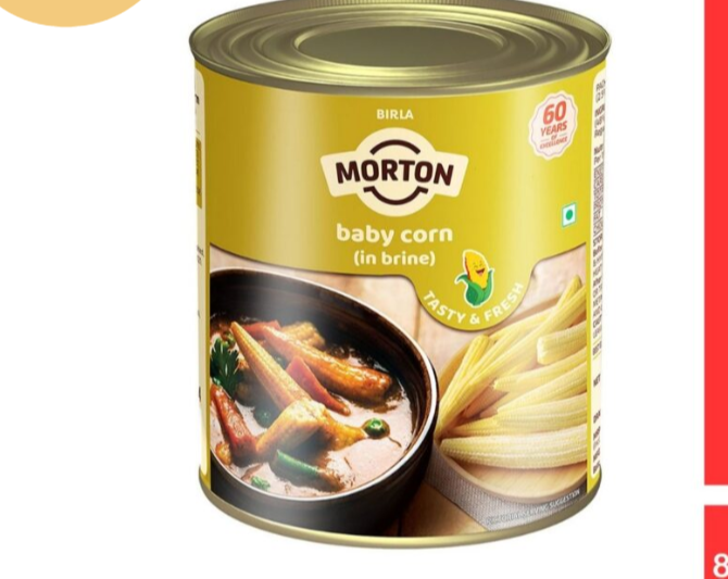 A Grade Yellow Baby Corn, Packaging Type: Can, Packaging Size: 800 Gm
