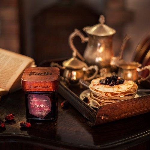 Jelly Deep Purple Mulberry Preserve, Natural, Packaging Size: 300 Grams