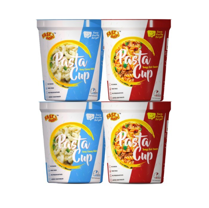 Tangy Tomato & Creamy Cheese 100% Durum Semolina Cup Pasta - Instant Pasta