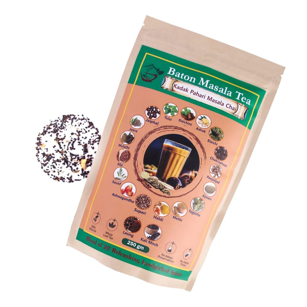 Baton 250g Kadak Pahari Masala Tea, Leaves