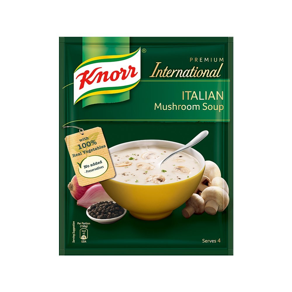 Knorr Italian Mushroom Soup, Packaging Type: Packet, Packaging Size: 150 G