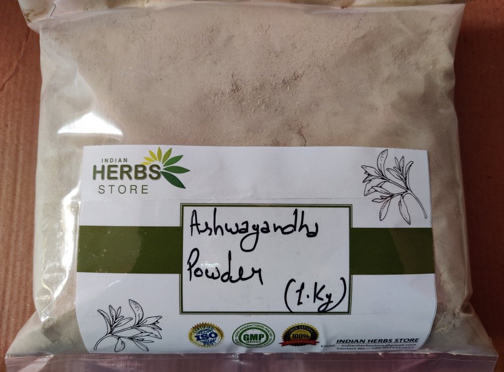 Organic Ashwagandha Powder, Pack