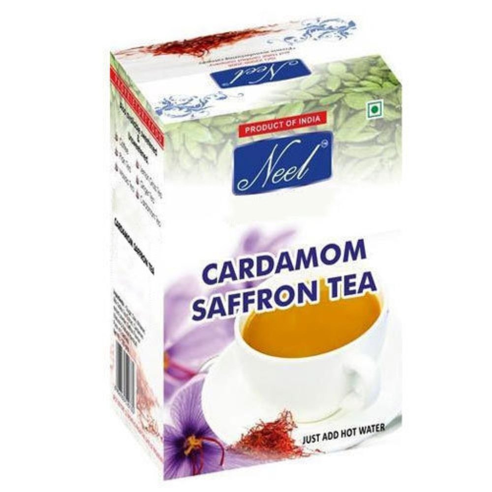 Neel Cardamom Saffron Tea, Powder, Packaging Size: Mono Box