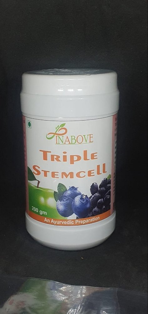 Triple Stem Cell Powder, Inabove natural care, Packaging Size: 200 Gm
