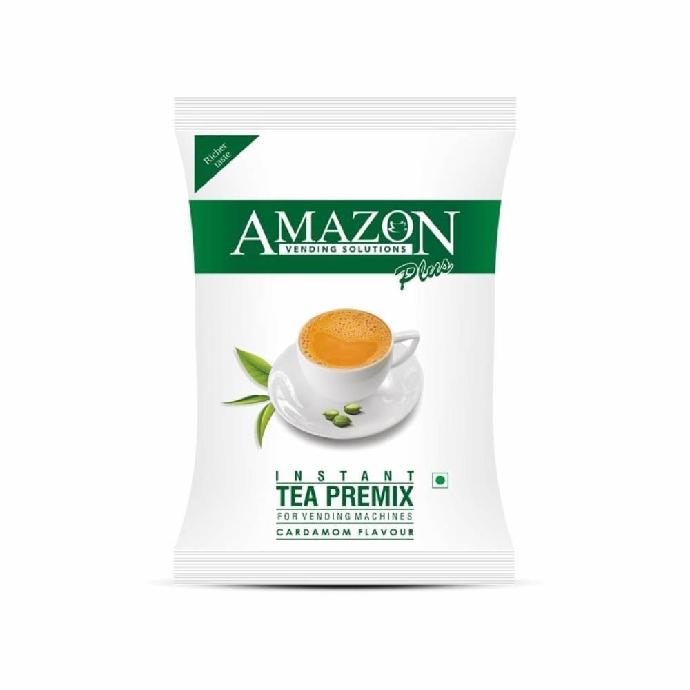 Amazon plus instant tea premix cardamom flavour, Packaging Type: Packet