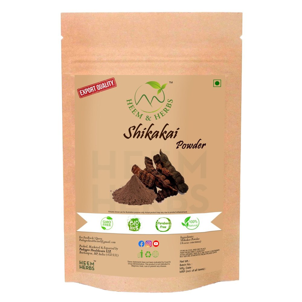 Herbal Shikakai Powder, Packaging Size: 100gm