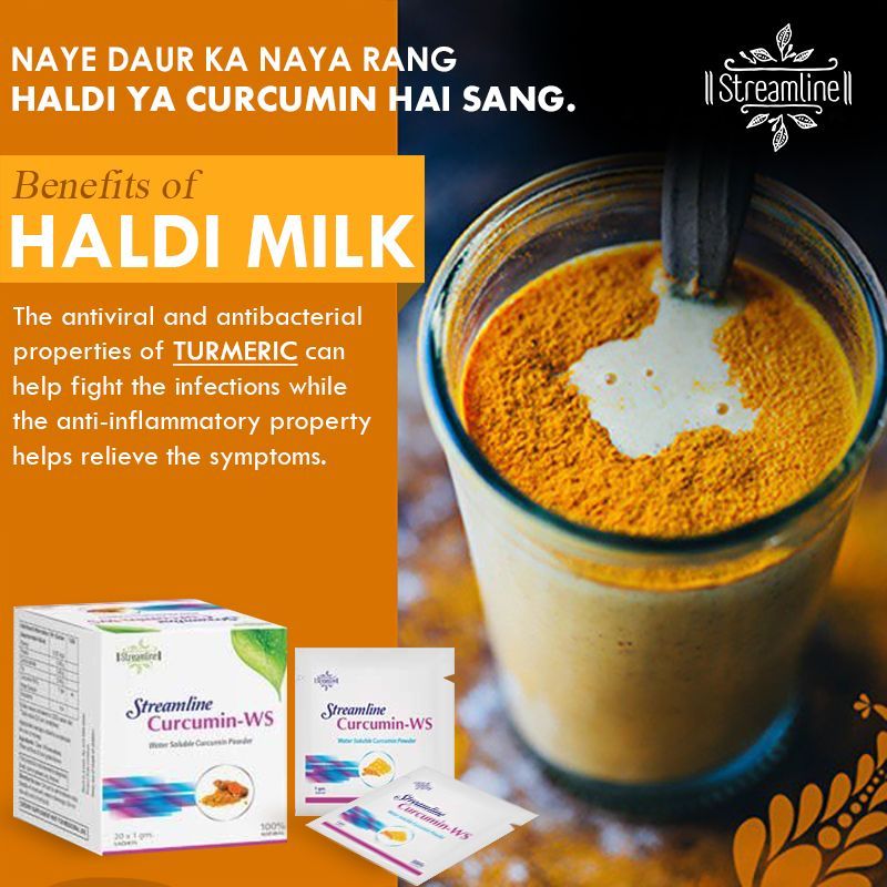 Curcumin Powder Water Solution, Packaging Type: Sachet