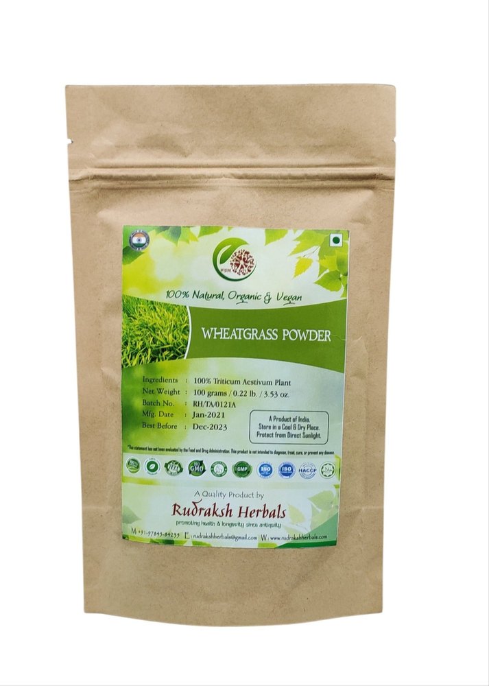 Wheatgrass Powder, Packaging Size: 100 gm