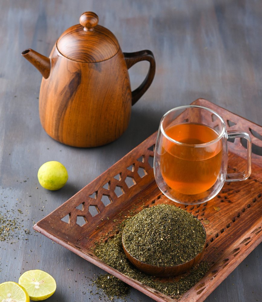 Organic Lemon Flavor Green Tea, Packaging Type: Bag, Packaging Size: 25 Kg