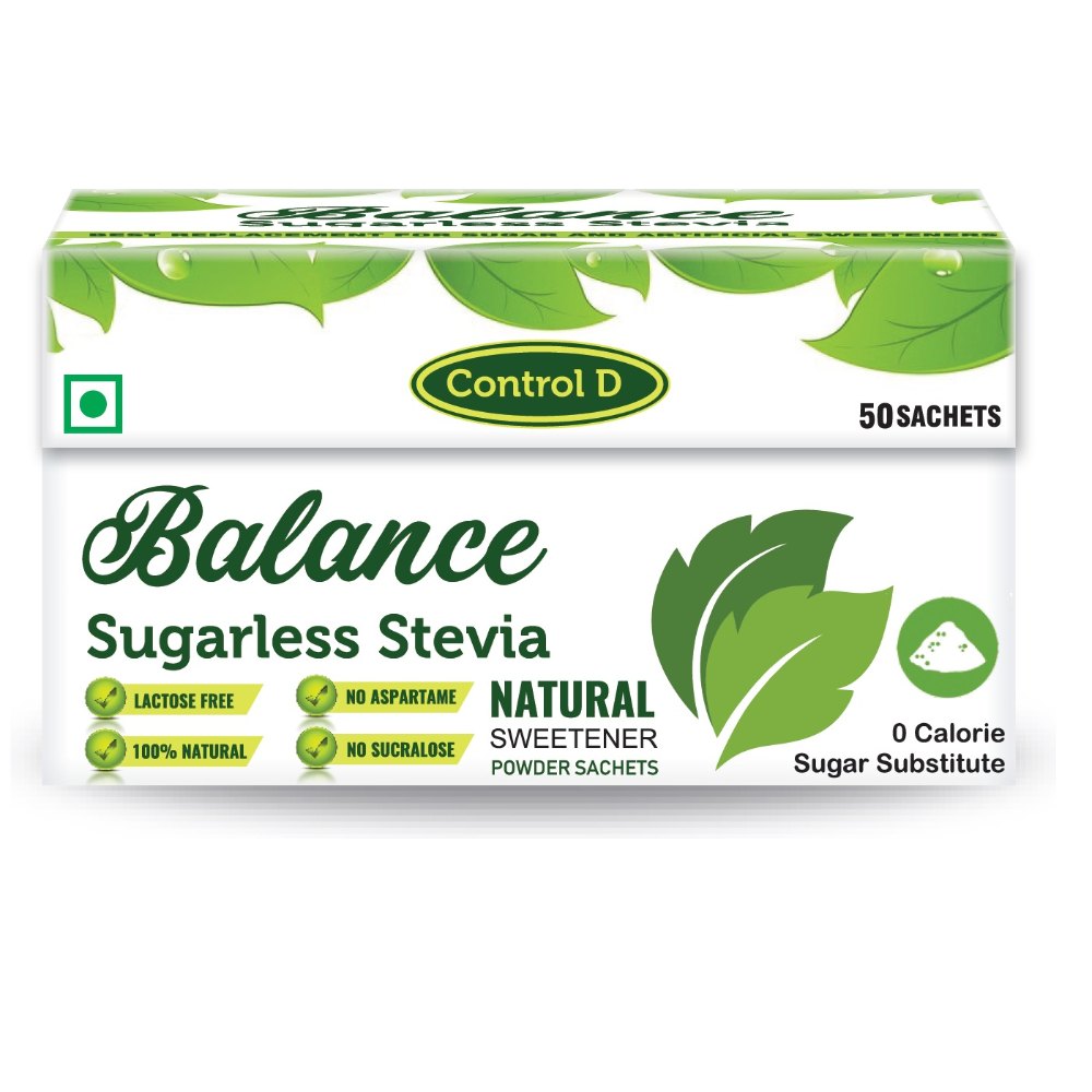 Control D Balance Stevia Meethi Tulsi Powder for Pharma, Packaging Type: Box