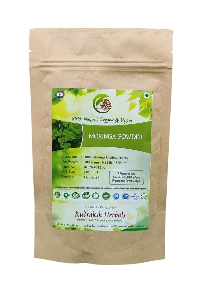 Moringa Leaf Powder, 100 gm