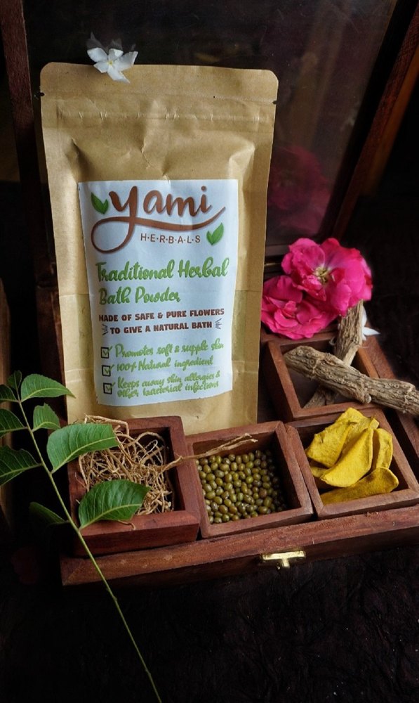 Traditional Herbal Bath Powder, 100 gm