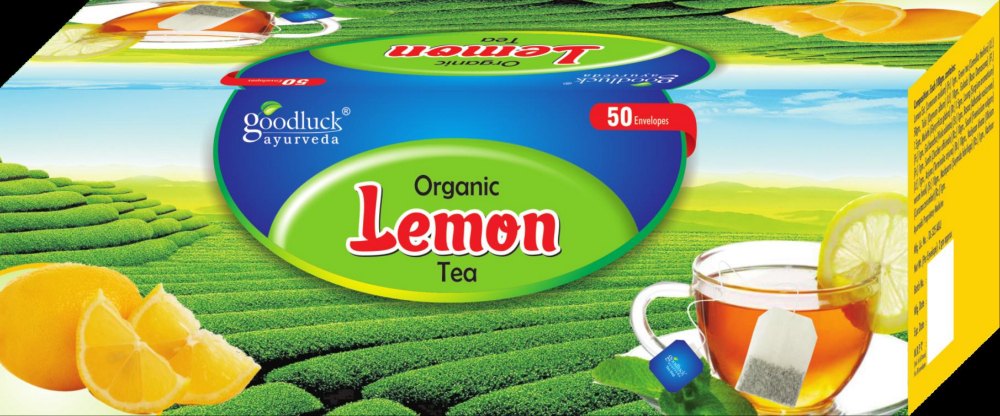 Goodluck Ayurveda Organic Lemon Tea, Granules
