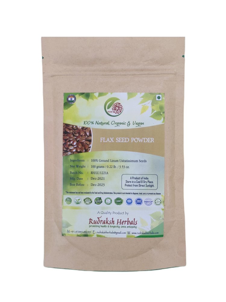 Flax Seed Powder, Packaging Size: 100 gm