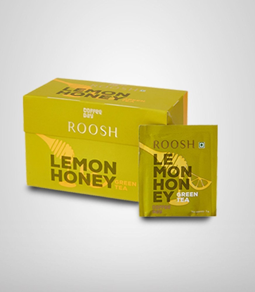Roosh Honey Lemon Green Tea Bag, Packaging Size: 25 Pcs