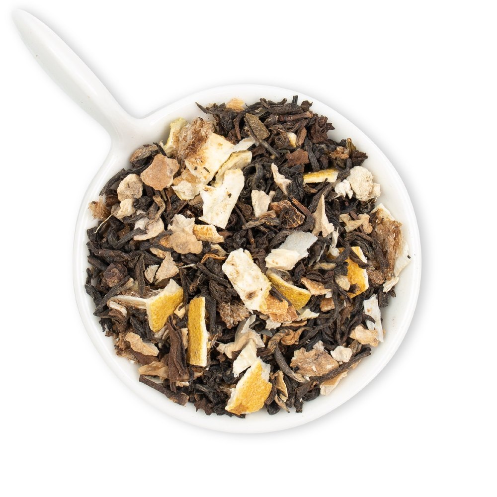 Blended Lemon Black Tea, Leaves, Customizable