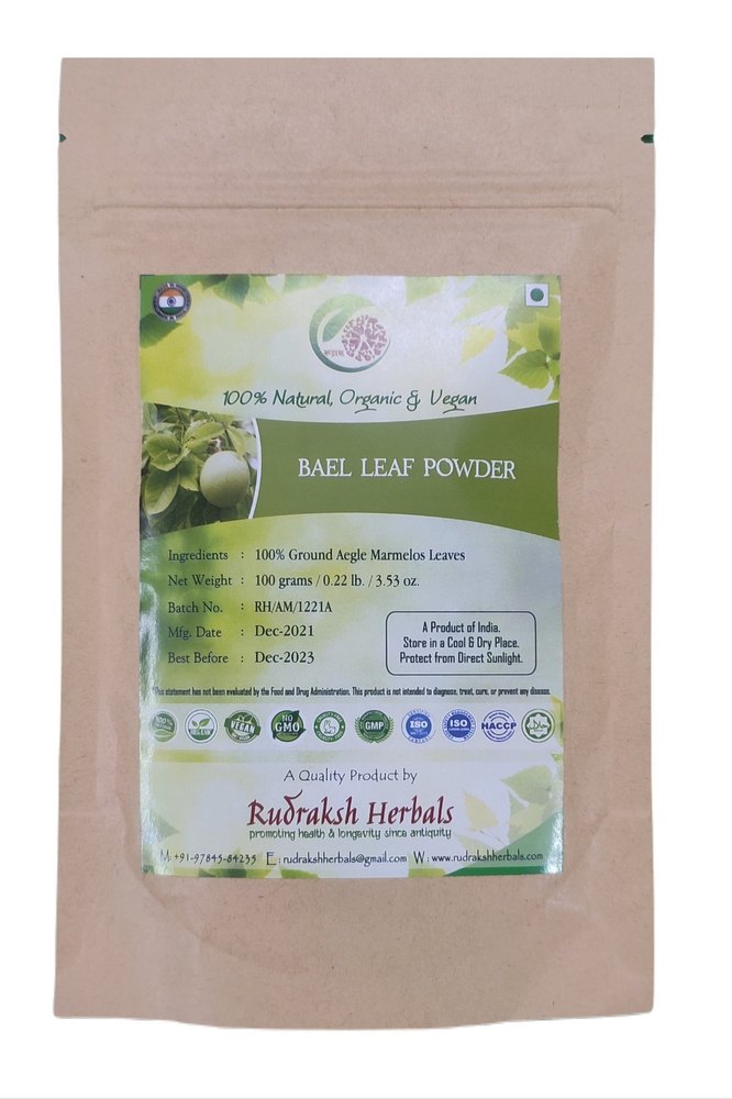 Bael Leaf Powder, Packaging Size: 100 gm