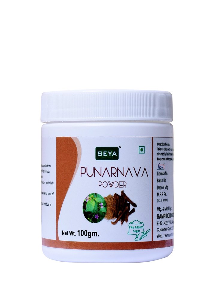 Seya Punarnava Powder, Samriddhi Group, 100 Gm