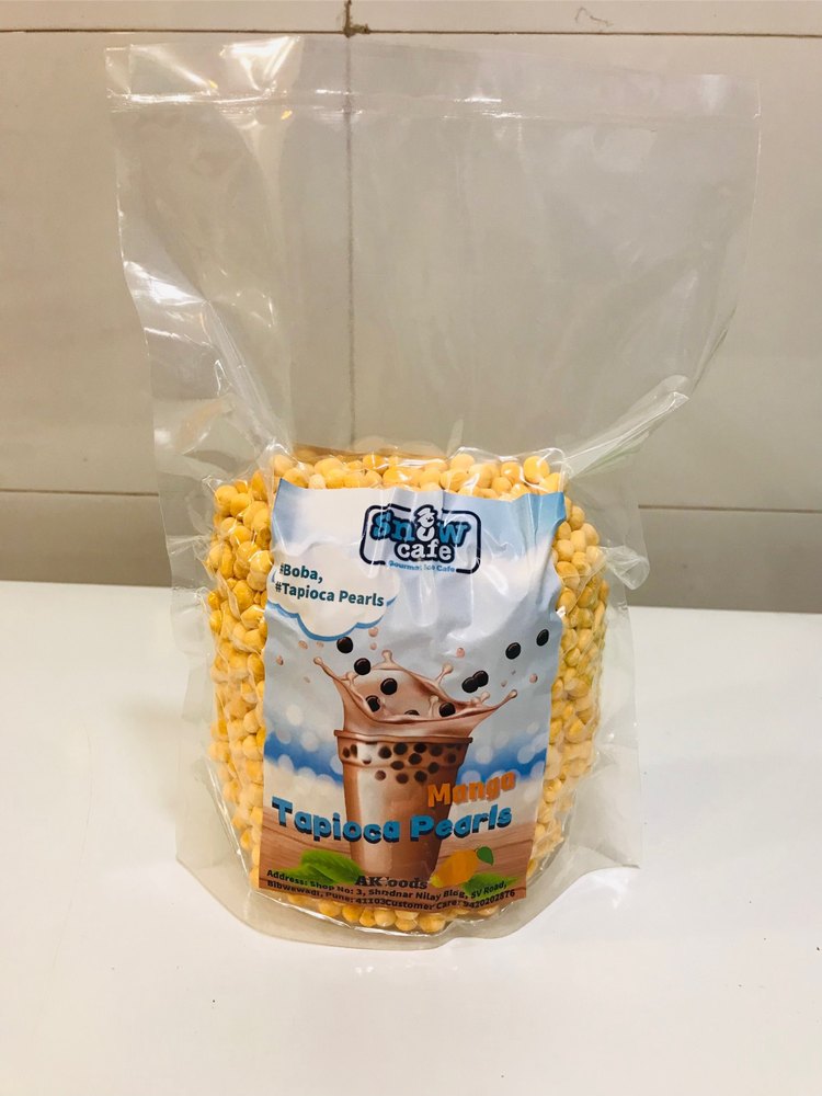 Mango Tapioca Pearls, AK Foods, 1kg