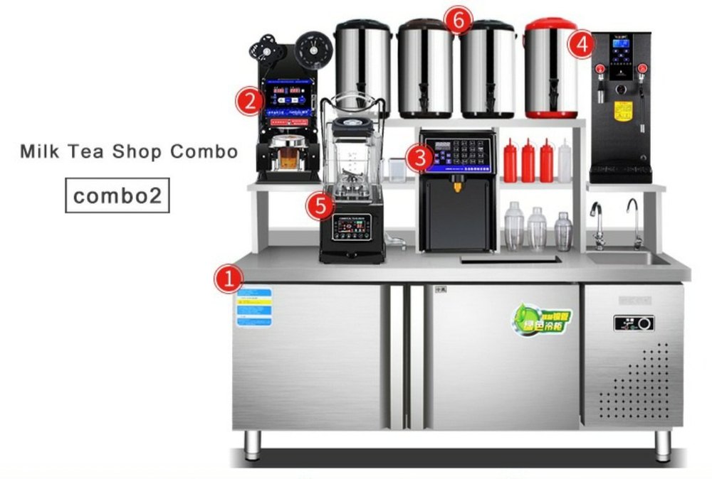 Bubble Tea / Boba Tea Setup / Pearl Milk Tea