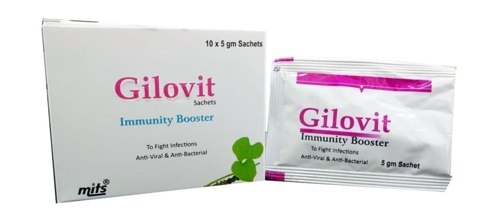 Giloy Powder 10x5gm, Packaging Size: 10x5 Gm Sachets