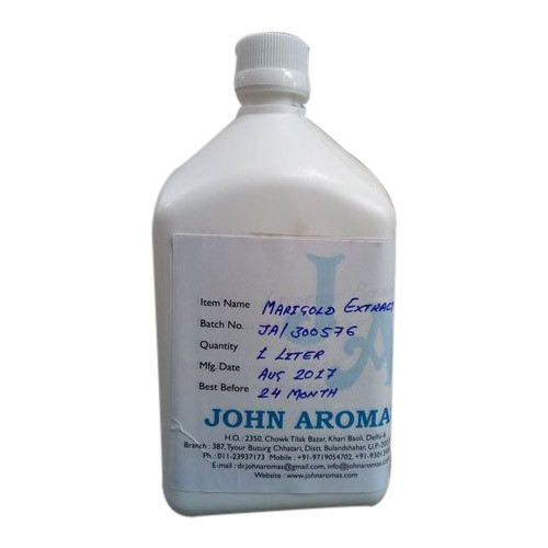 John Aromas Marigold Extract, Packaging Type: Plastic Bottle, Pack Size: 1 Litre