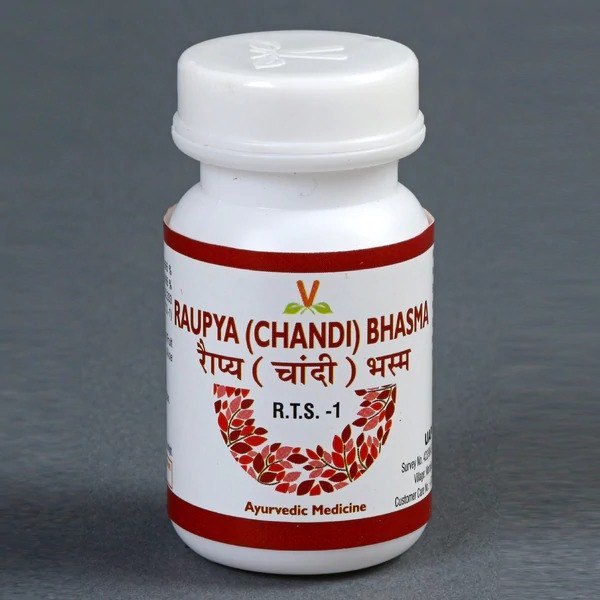 Raupya (Chandi) Bhasma, 3 Gm