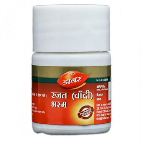 Dabur Rajat Chandi Bhasma, 2.5 Gm