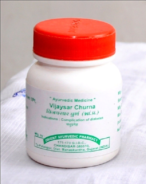 Defined Ayurvedic Vijaysar Churna, 80 Gm, Packaging Type: Bottle