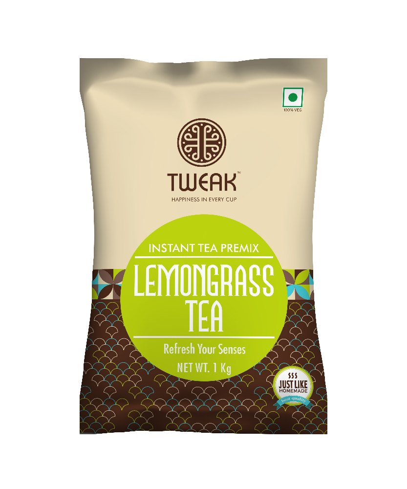Tweak Lemongrass Tea Premix, Powder, Pack Size: 1 kg, 500 G