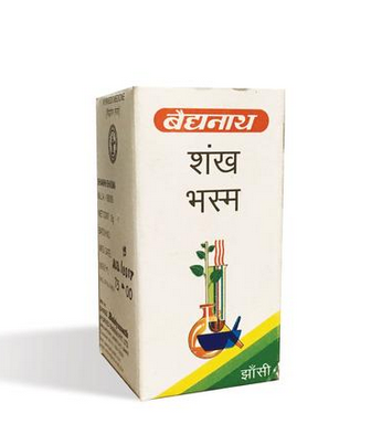 Shankha Bhasma - 10g, 10g X1