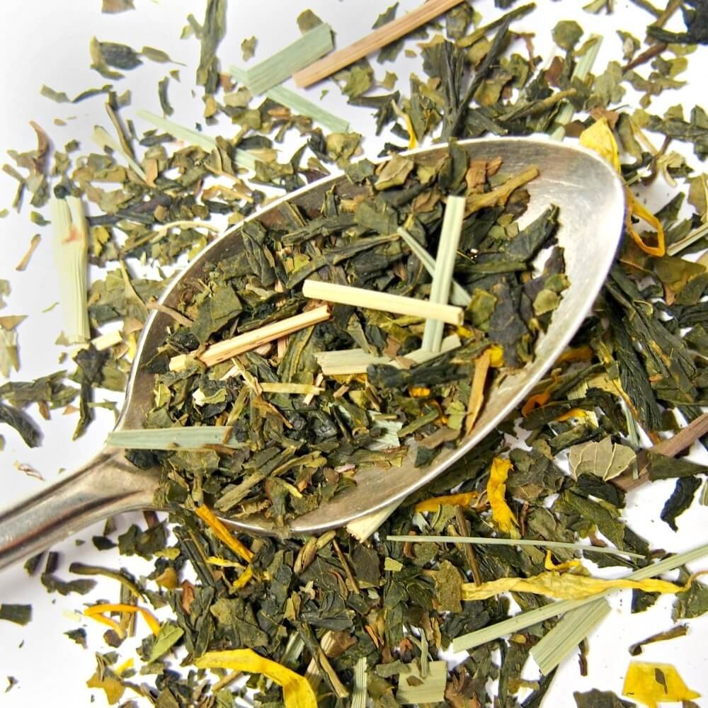 Lemongrass Ginger Green Tea, Leaves, Packaging Size: 100 Gms To 25 Kg