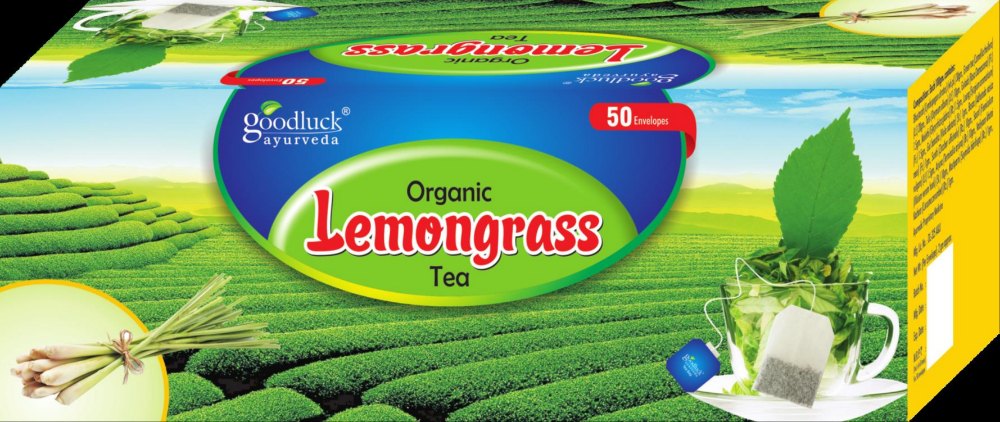 Goodluck Ayurveda Organic Lemongrass Tea, Granules