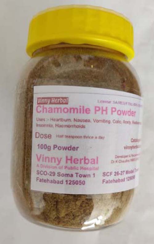 Chamomile VH Chooran 50g Bottle, Packaging Size: 100 gm