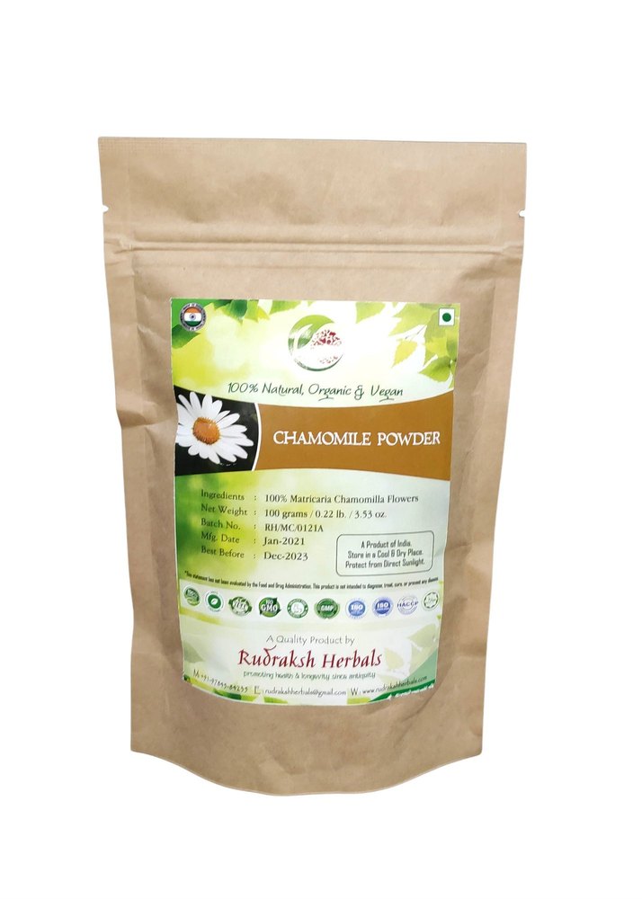 Chamomile Powder, Packaging Size: 100 gm