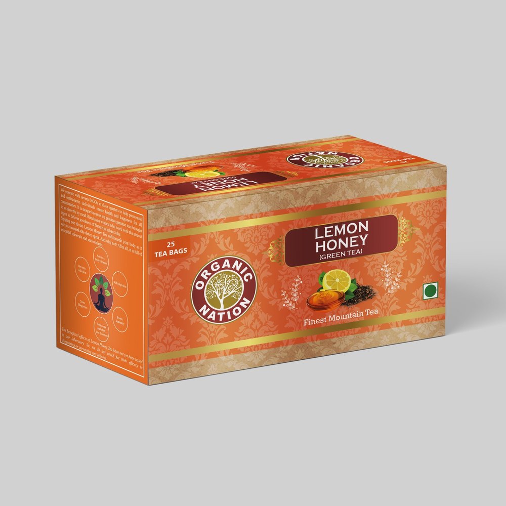 Organic Nation Lemon Honey Tea, Leaves