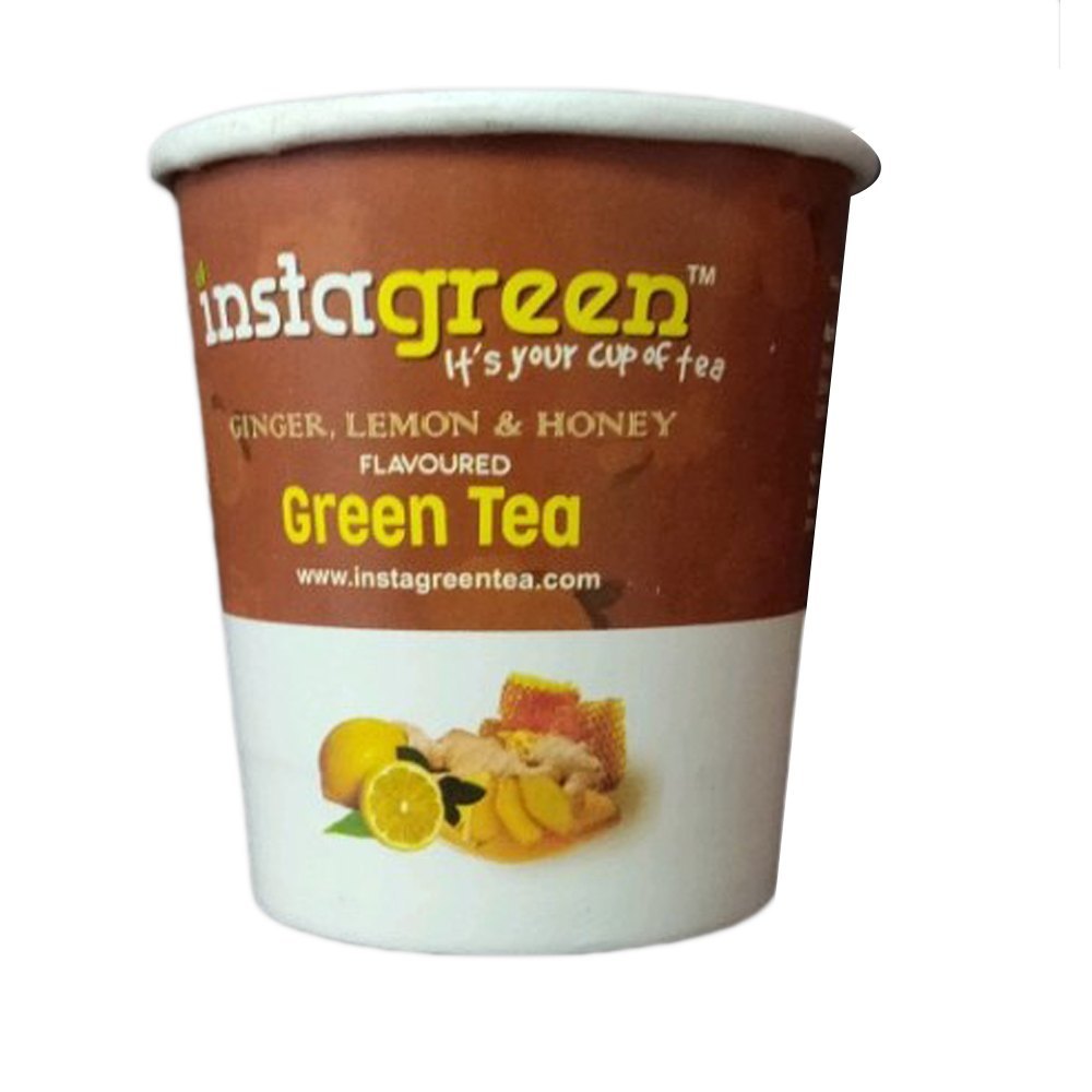 Instagreen Ginger Lemon Honey Flavoured Green Tea, Granules, Packaging Size: 200ml