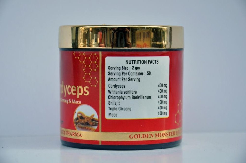 Brown Cordyceps 2000Mg, Packaging Type: Packet