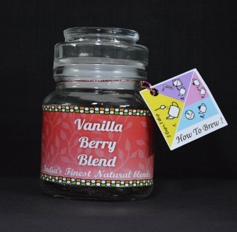 Vanilla Berry Blend Flavored Tea, Packaging Type: Jar, 25 G
