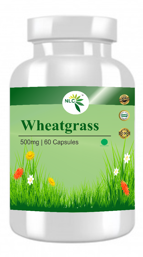 Wheat Grass 60 Capsules, Natural Life Care, Prescription