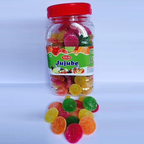 Tulsi Jujube Sugar Coated Jelly, Packaging Type: Plastic Jar