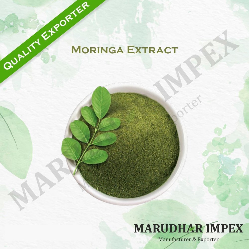 Green Moringa Extract Moringa Oleifera, Packaging Type: Bottle